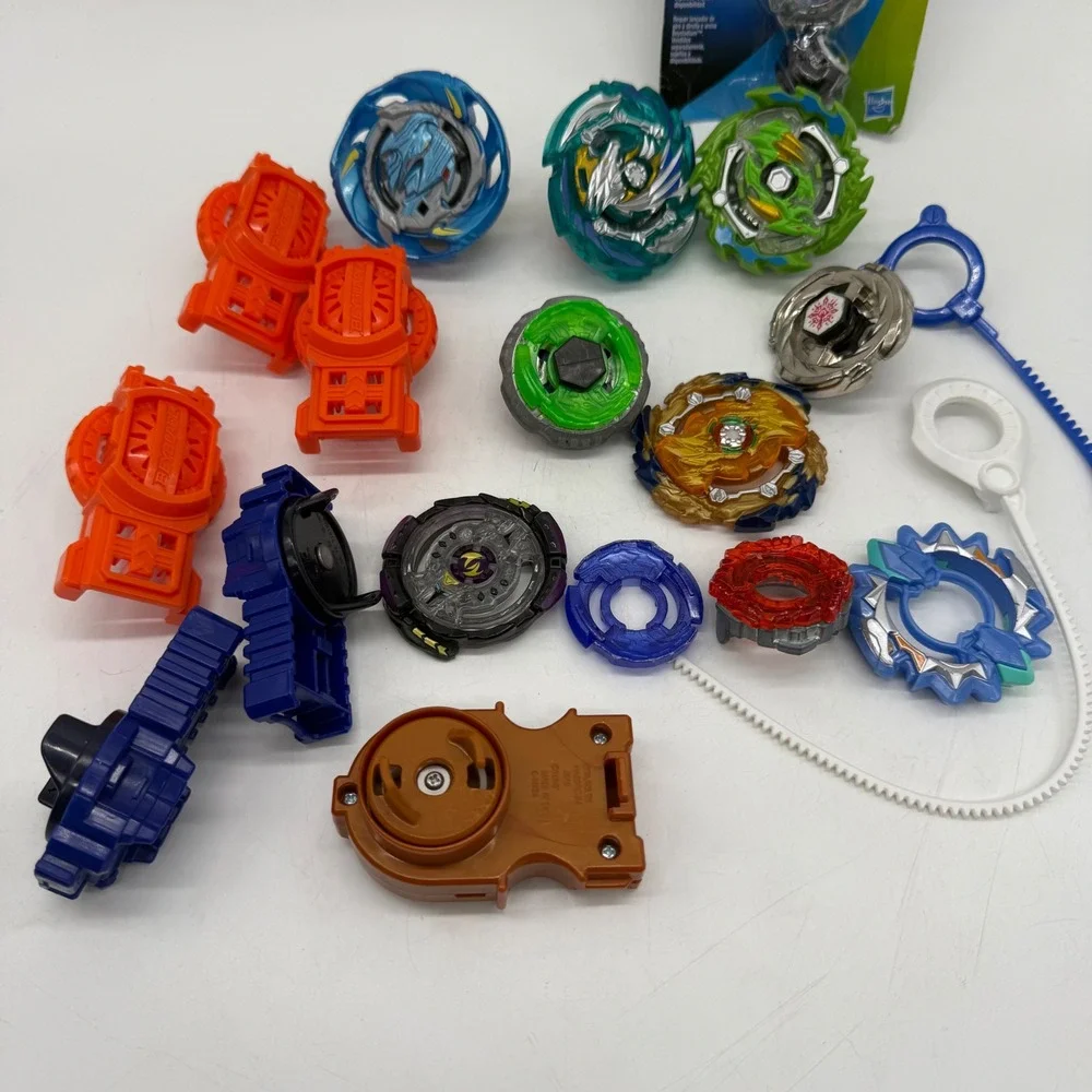 Hasbro Beyblade Burst Turbo Slingshock Metal Fusion Kids OS Multicolor Lot - Picture 2 of 3